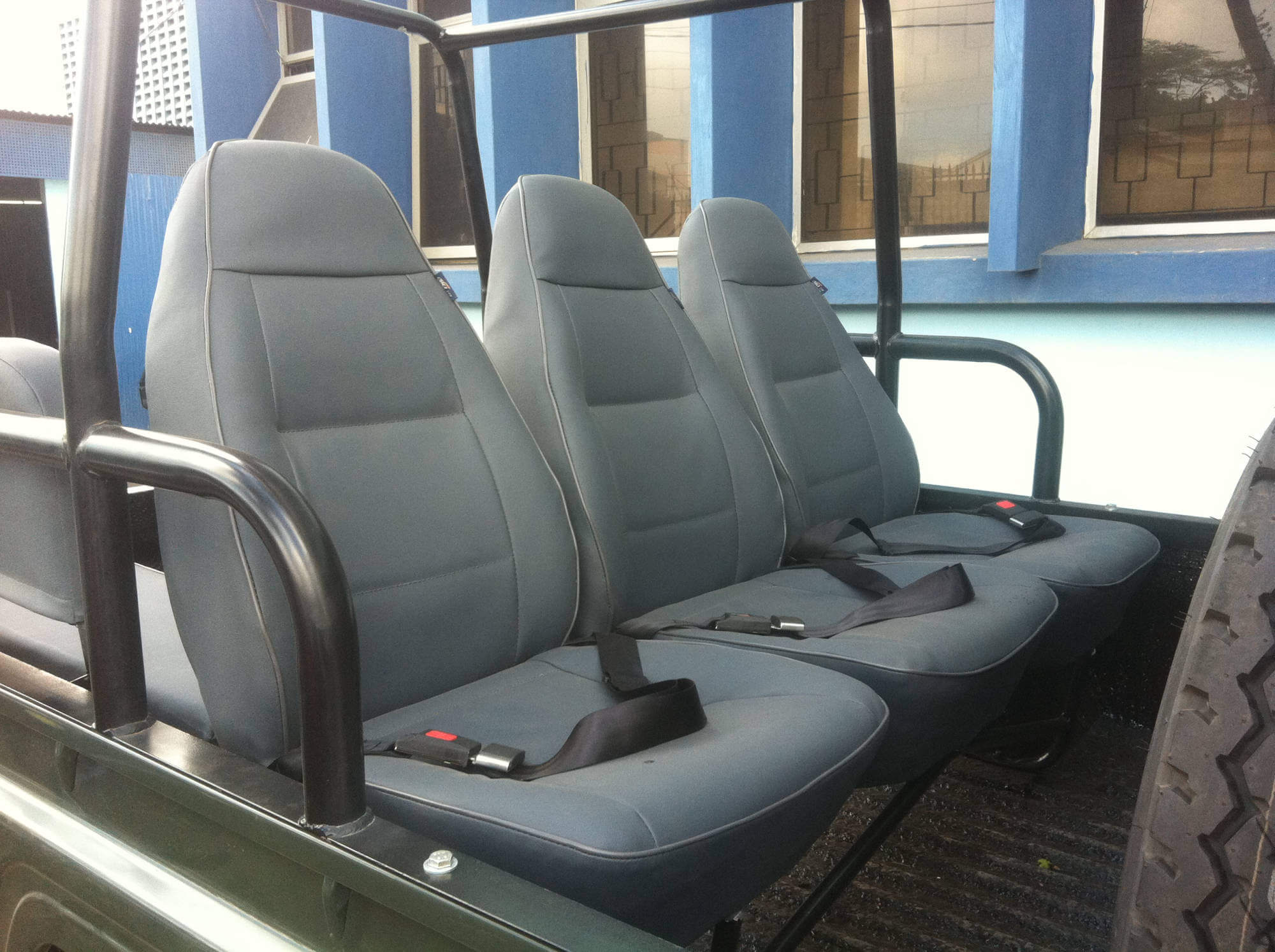 Safari land cruiser seats